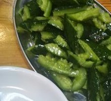 Peanut Sauce Cucumber