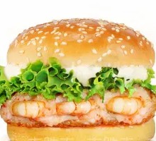 Crispy Fresh Shrimp Burger