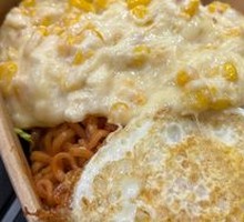 Cheesy Corn Turkey Noodles