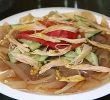 Shredded Chicken Salad Noodles