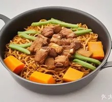 排骨南瓜焖面