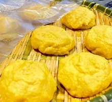 Pan-fried Dumplings with Cornbread