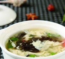 Seaweed and Egg Soup