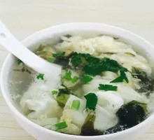 Wonton Egg Drop Soup
