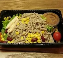Chicken Buckwheat Noodle Salad
