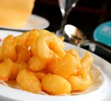 Fried Shrimp with Sauce