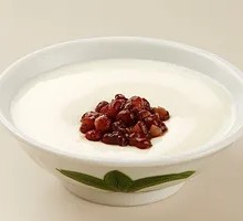 Red Bean Double-Layer Milk Pudding