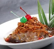 Bamboo Shoot and Cordyceps Salad