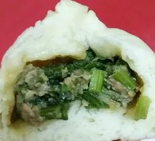 芹菜肉包子