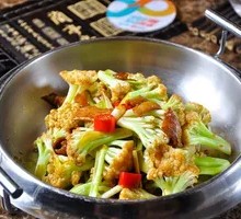 Spicy Cauliflower in Hot Pot