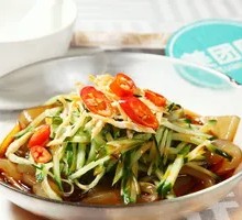 Shredded Chicken Salad Noodles