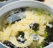 Seaweed and Egg Soup
