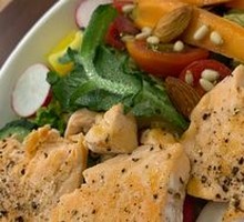 Salmon and Fresh Vegetables