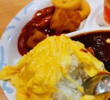 Children's Tomato Sauce Omelette Rice