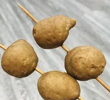 Beef Meatball Skewers