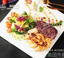 意式黑胡椒汁鸡胸餐