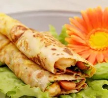 Jianbing Guozi with Tomato Sauce