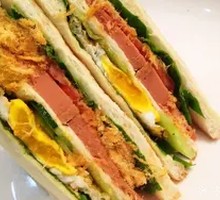 Sausage Cheese Ham Sandwich