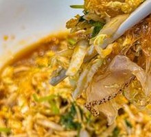 Bok Choy with Jellyfish Skin