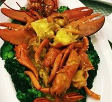 Cheese-Baked Boston Lobster