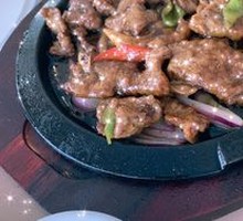 Black Pepper Ribeye on Iron Plate