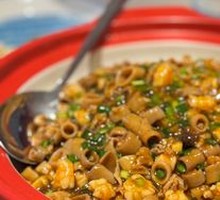 Sea Cucumber Rice Toss