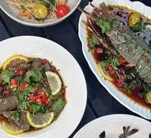 Thai-style Raw Shrimp Salad