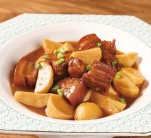 Braised Pork with Water Chestnuts
