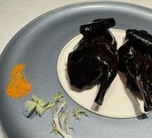 Black Truffle Glass-crusted Pigeon