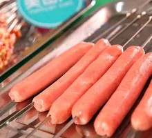 Grilled Sausage with Cold Noodles