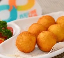 Sweet Potato and Taro Balls