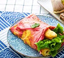 Dragon Fruit Pancake