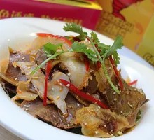 Spicy Beef and Ox Tripe Slices