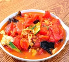 Scrambled Eggs with Tomatoes