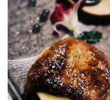 Pan-Seared French Foie Gras with Blueberry Caviar Sauce