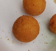 Taro and Sweet Potato Balls