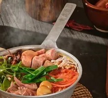 Lunch Meat Hot Pot Noodles