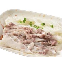 Pork and Egg Rice Noodle Roll