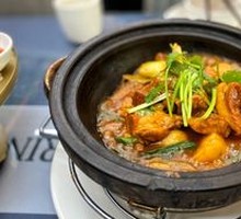Slow-Cooked Beef with Open Flame