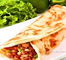 Green Pepper and Pork Roll-up