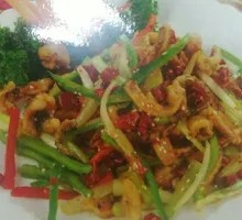 Stir-Fried Squid Rings