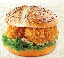 Tata Ice Fish Rice Burger