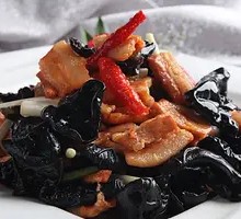 Wood Ear Mushroom and Pork Fried Rice Bowl