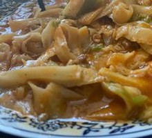 Beef Stir-Fried Knife-Cut Noodles