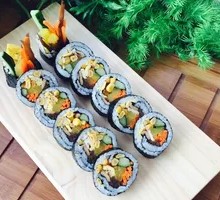 Cheese Corn Seaweed Rice Roll