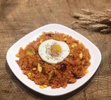 Spicy Kimchi Fried Rice
