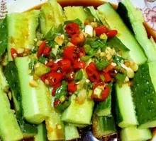 Pickled Cucumber with Chili