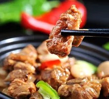 Braised Pork Ribs with Rice