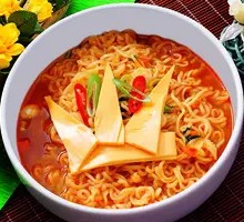 Spicy Ramen in Clay Pot