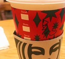 Hot Hazelnut Flavored Latte